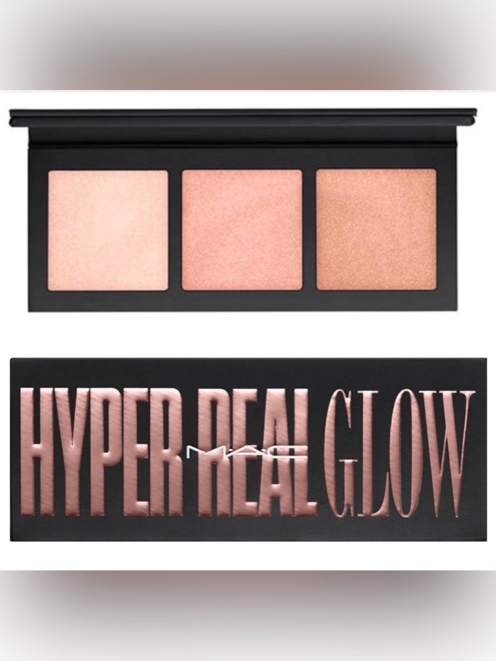 NIB MAC Cosmetics Hyper Real Glow Palette - Flash + Awe